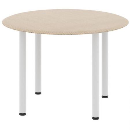 Стол для переговоров Wave WRT110 круглый (бук тиара, 1100х1100х750 мм)